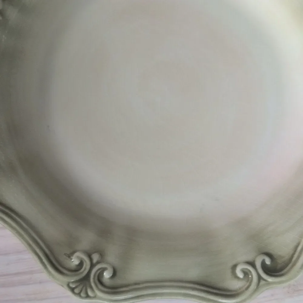 Lenox Dinner Plate Green Colore Verde VERDE 9” Italy